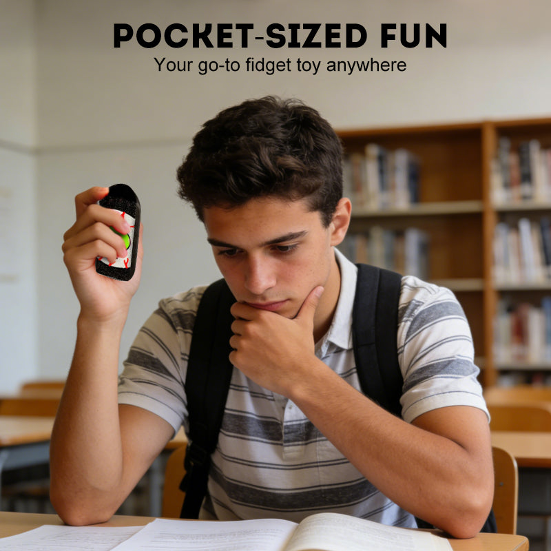 Magnetic Mini Fingerboard for Stress Relief
