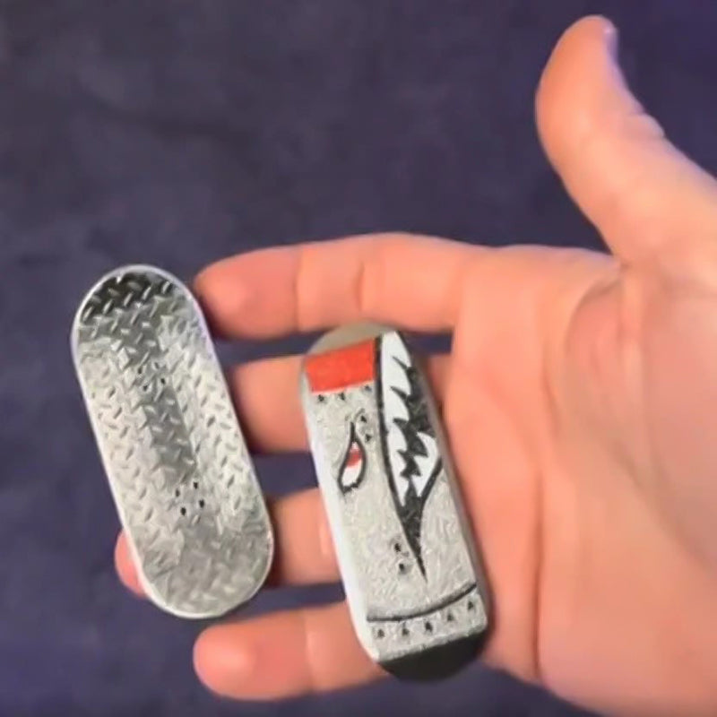 Magnetic Mini Fingerboard for Stress Relief