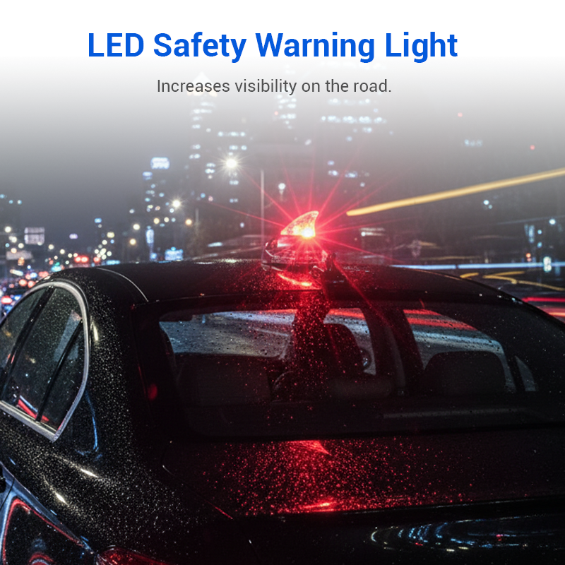 Car Shark Fin Wind Decorative Light