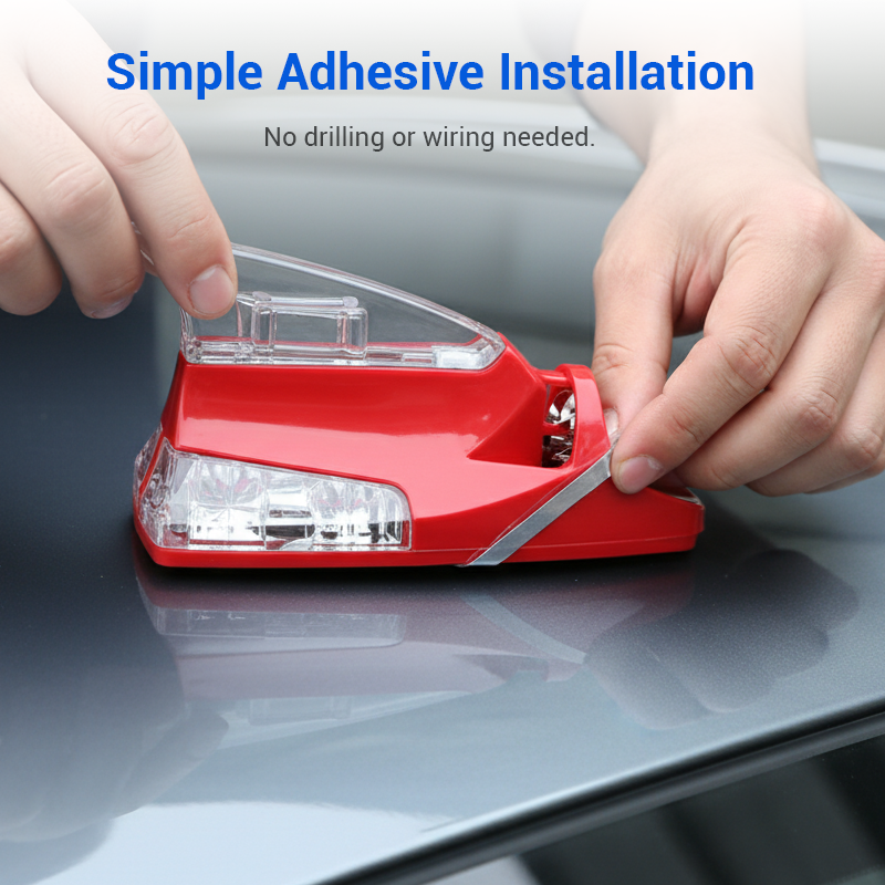 Car Shark Fin Wind Decorative Light
