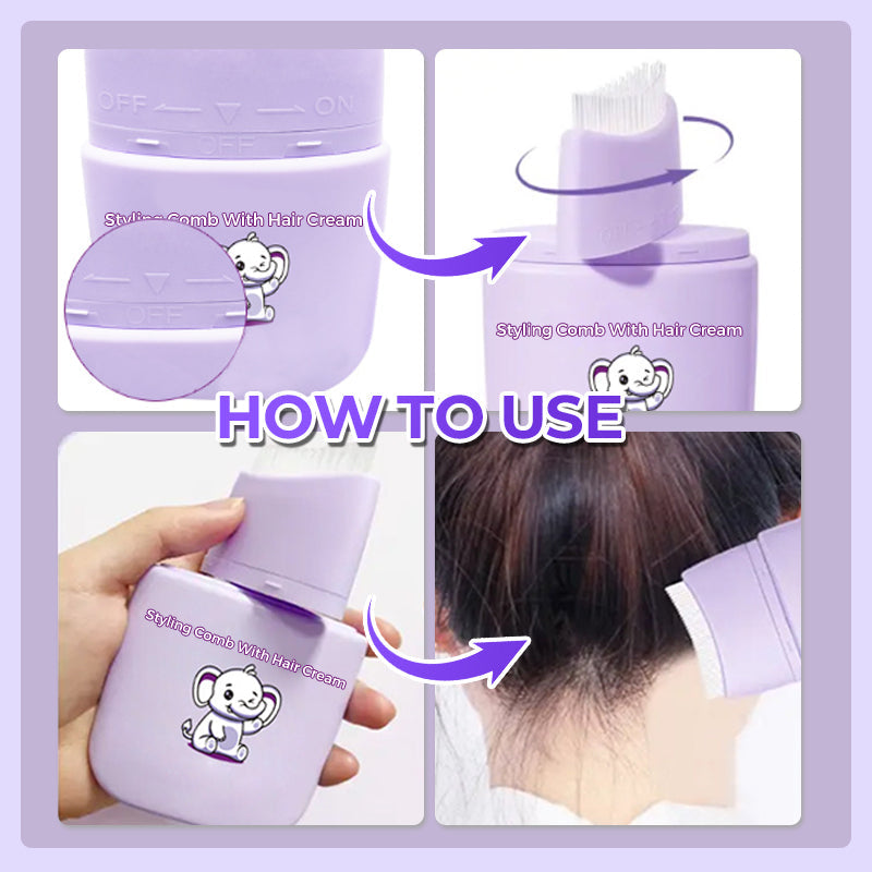⏰⏰Launch Offer Save 50%🔥Styling Comb With Hair Cream🦋Your Routine, Sorted✨