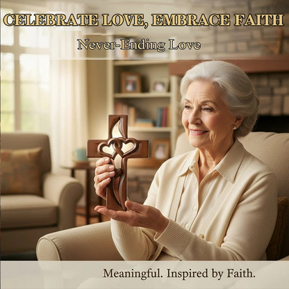 🥂 New Year, New Style: 50% Off Everything!✝️Marriage Cross for Wall Decoration❤️