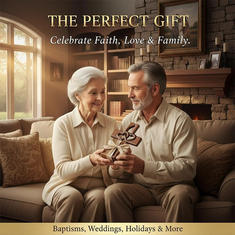 🥂 New Year, New Style: 50% Off Everything!✝️Marriage Cross for Wall Decoration❤️