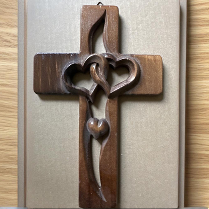 🥂 New Year, New Style: 50% Off Everything!✝️Marriage Cross for Wall Decoration❤️