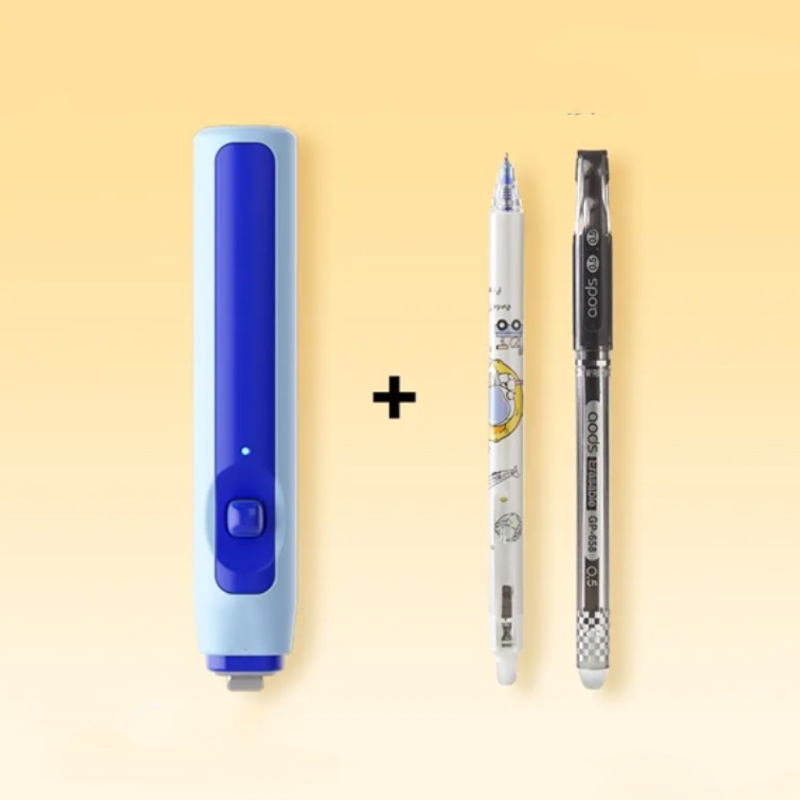 3PCS Thermal Eraser & Erasable Gel Ink Pen Set