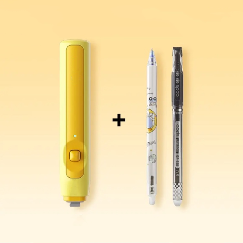 3PCS Thermal Eraser & Erasable Gel Ink Pen Set