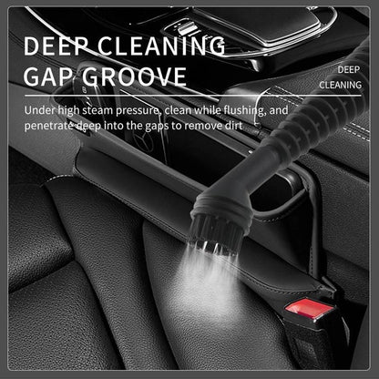 📢📢49%  OFF !! ⏰💦Pressurized Handheld Multi-Surface Natural Steam Cleaner with 12 pcs Accessories