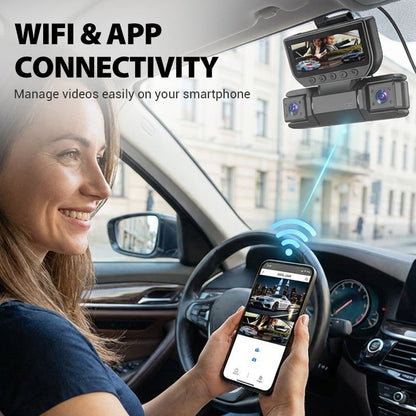 🚗 60% OFF NOW! 📹 4-Channel 360° Dash Cam – Full Coverage Recording, Night Vision & Parking Monitor 🛡️