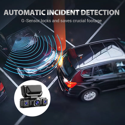 🚗 60% OFF NOW! 📹 4-Channel 360° Dash Cam – Full Coverage Recording, Night Vision & Parking Monitor 🛡️