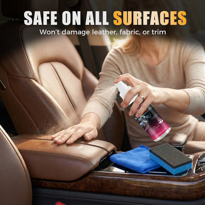 🔥Buy More Save More🔥Instant Shine & Protection Car Interior Polisher🚗
