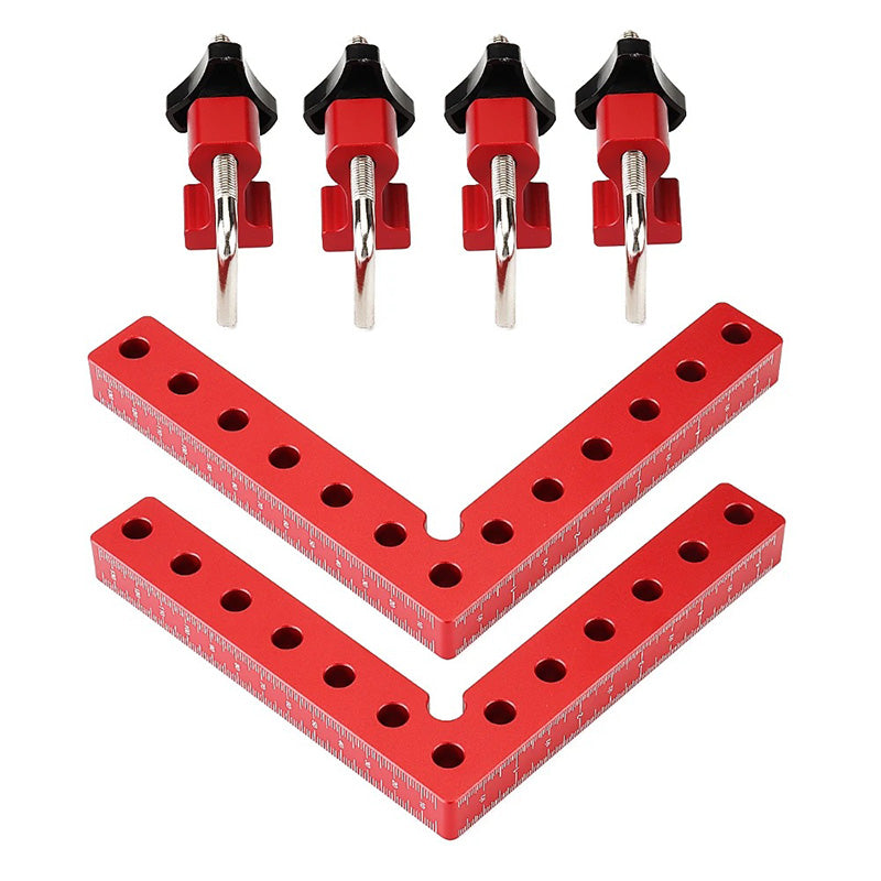 🥳2026 HOT SALE🥳Durable Precision Positioning Clamping Squares Set – Aircraft-Grade Aluminum, Perfect 90° Angles in Seconds