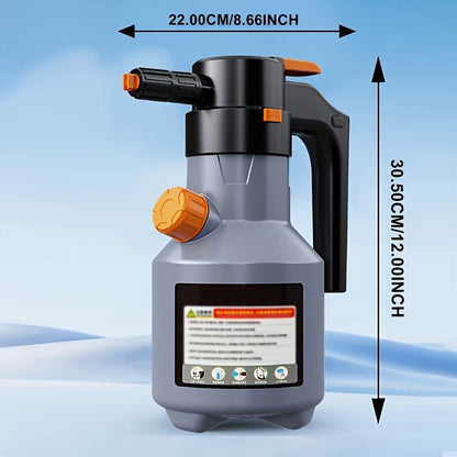 Electric car wash foam gun, handheld high-pressure cleaner, multifunctional, large capacity, long battery life, for cars, kitchen, household cleaning