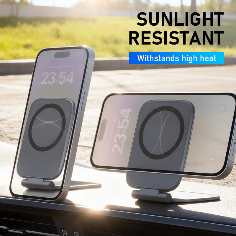 📢📢55% OFF !!!⏰Magnetic Strong-Hold Phone Mount—Sticks Like a Magnet, Stands Like a Rock!📱⚡