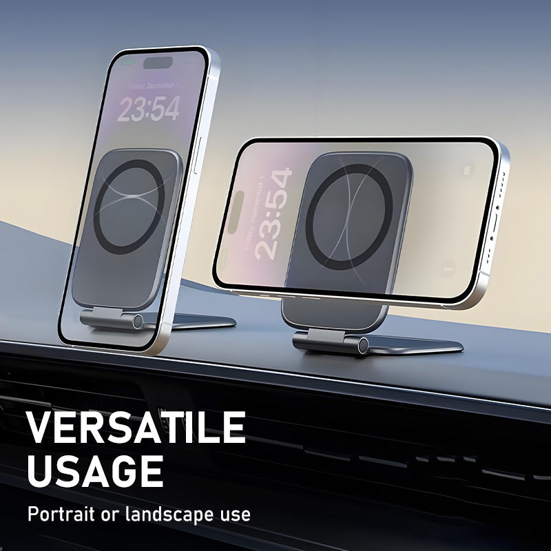 📢📢55% OFF !!!⏰Magnetic Strong-Hold Phone Mount—Sticks Like a Magnet, Stands Like a Rock!📱⚡