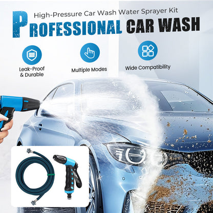 High-Pressure Car Wash Water Sprayer Kit