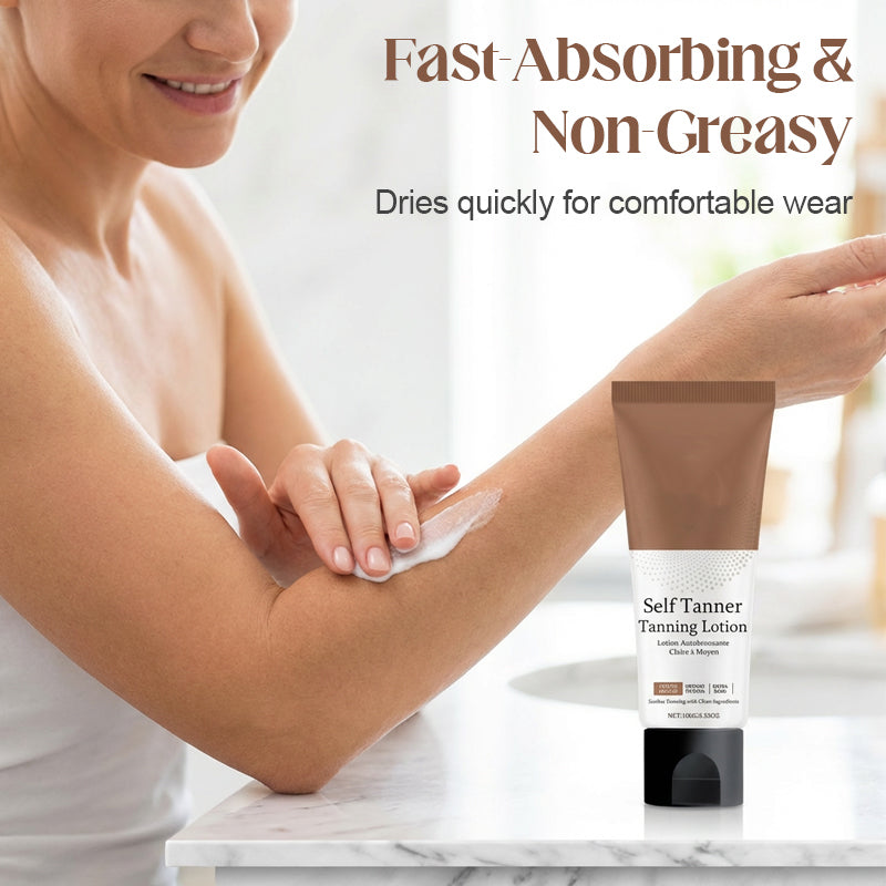 🎉HOT SALE 50% OFF🌟BUY 2 GET 1 FREE🌟50K+ SOLD💞Natural Glow Sunless Tanning Lotion