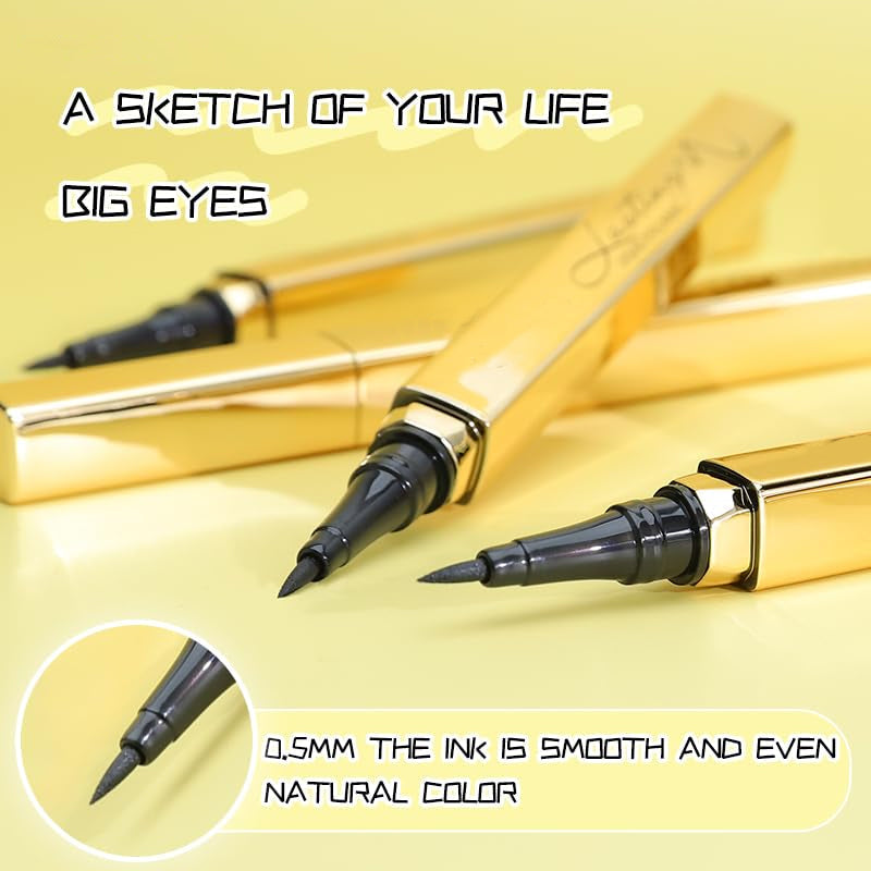 🥳2026 HOT SALE🥳💞50K+ SOLD!💥Define Your Gaze with Waterproof Eyeliner. Smudge-resistant, long-wearing formula for a bold, lasting look. An ideal gift. 💝👁️