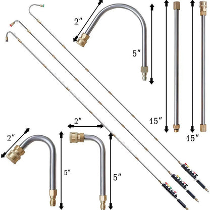 High pressure washing kit
