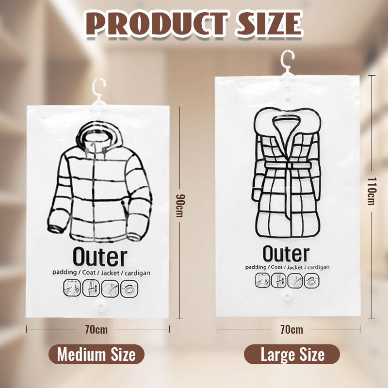 🥳2026 HOT SALE🥳💞50K+ SOLD!💥Hanging Vacuum Storage Bags