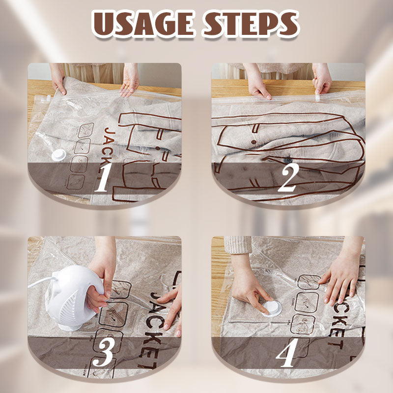 🥳2026 HOT SALE🥳💞50K+ SOLD!💥Hanging Vacuum Storage Bags